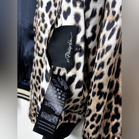 3.1 Phillip Lim Navy and Black Bomber Jacket - Picture 4 of 7